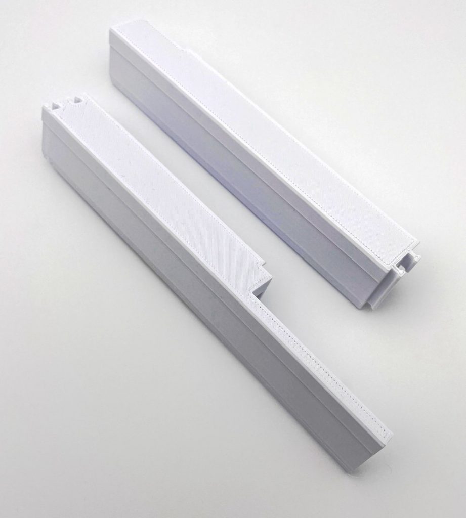 Darstellung der Abdeckleiste für das WC-Fach der aktuellen 500er Serie des Eriba Troll. (Einzelteile in der Darstellung) Bildbeschreibung:
Darstellung der Abdeckleiste für das WC-Fach der aktuellen 500er Serie des Eriba Troll. (Einzelteile in der Darstellung)