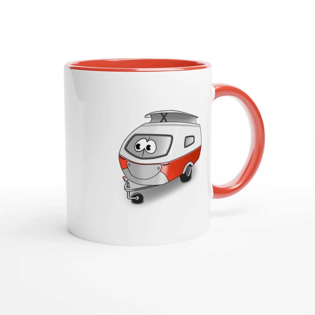 Bildbeschreibung:
Keramiktasse/Kaffeebecher mit speziellem Aufdruck für Fans vom Eriba Touring
