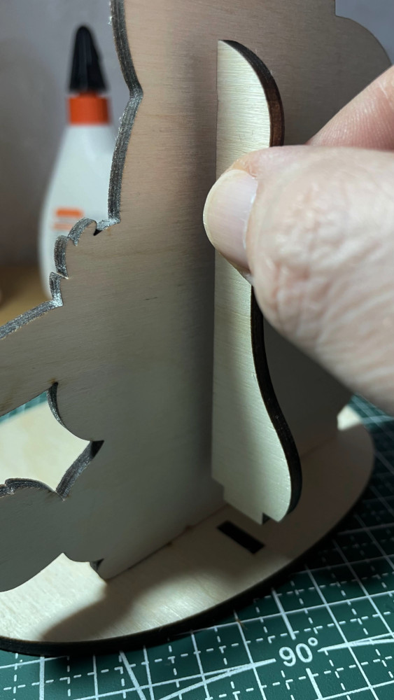 Bildbeschreibung:
Schritt 2 der Montage